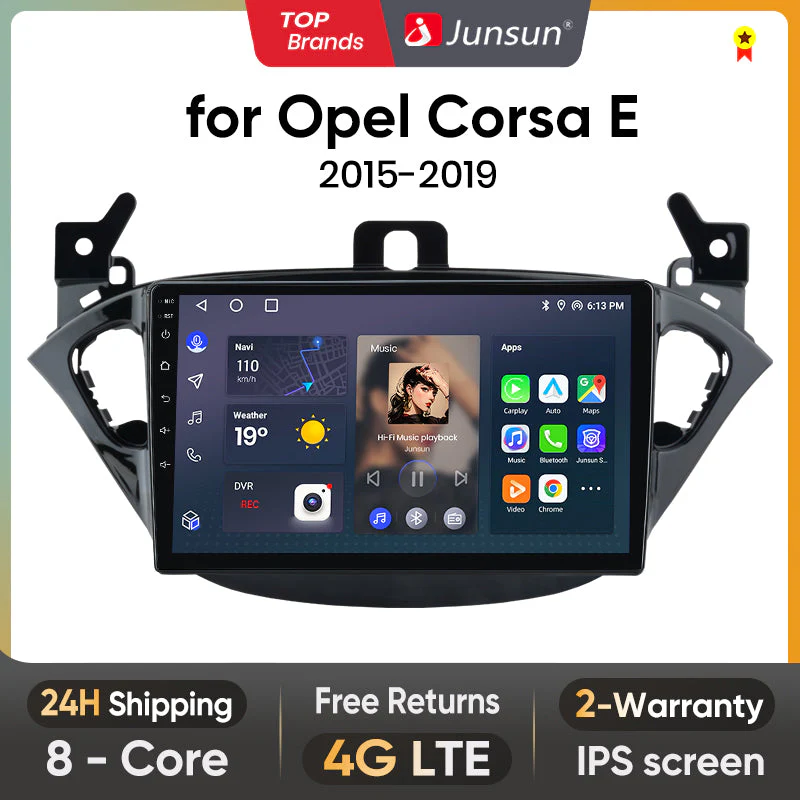 Осемядрена Android мултимедия за Opel ADAM 2013-2016 - 6GB RAM / 128GB, осемядрена