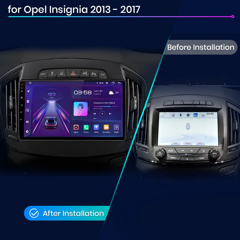Четириядрена Android мултимедия за Opel Insignia 2013-2017 - 4GB RAM / 64GB (XT394C-Insignia137)
