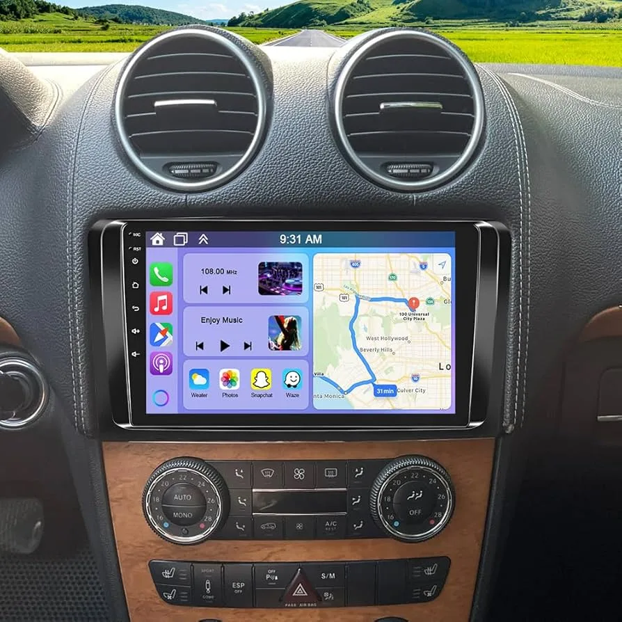 Четириядрена мултимедия за Mercedes W164 ML GL 2005-2012 2/32